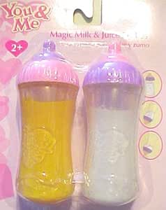 magic milk and juice bottles