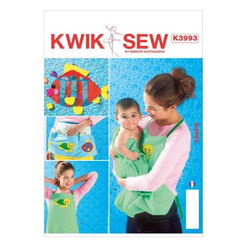 KWIK-SEW PATTERNS K3993OSZ Aprons and Toy Holder Sewing Template