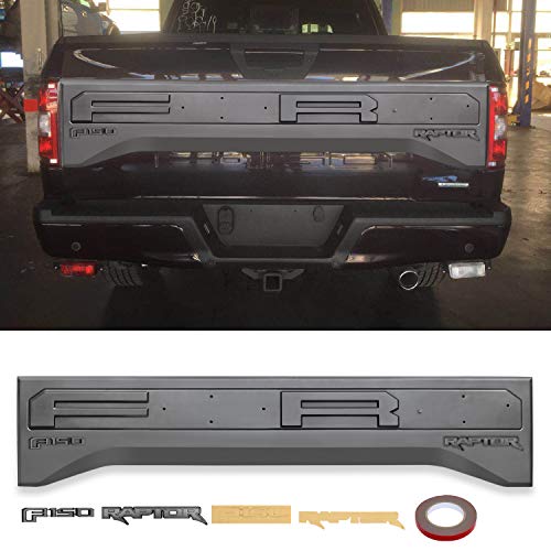 VZ4X4 Rear Tailgate Panel ABS Plastic Applique Trim Raptor Style