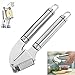 B-sea Stainless Steel Garlic Press, Ergonomic & High-Quality Garlic Crusher/ Garlic Mincer