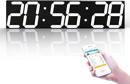 reloj de pared digital led reloj de