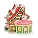 Department 56 Rudolph The Red-Nosed Reindeer Clarice's North Pole Bakery Village Lit Building, Multicolor