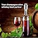 GiniHomer Wine Stoppers, 1 pack, Silver