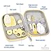Royal Bunny Baby Grooming Kit | 8-pcs Baby Daily Care Kit for Traveling & Home Use | Baby Manicure Set, Soft Hair Brush & Thermometer | Perfect Baby Shower Gift | Unisex Grooming Kit with Travel Box