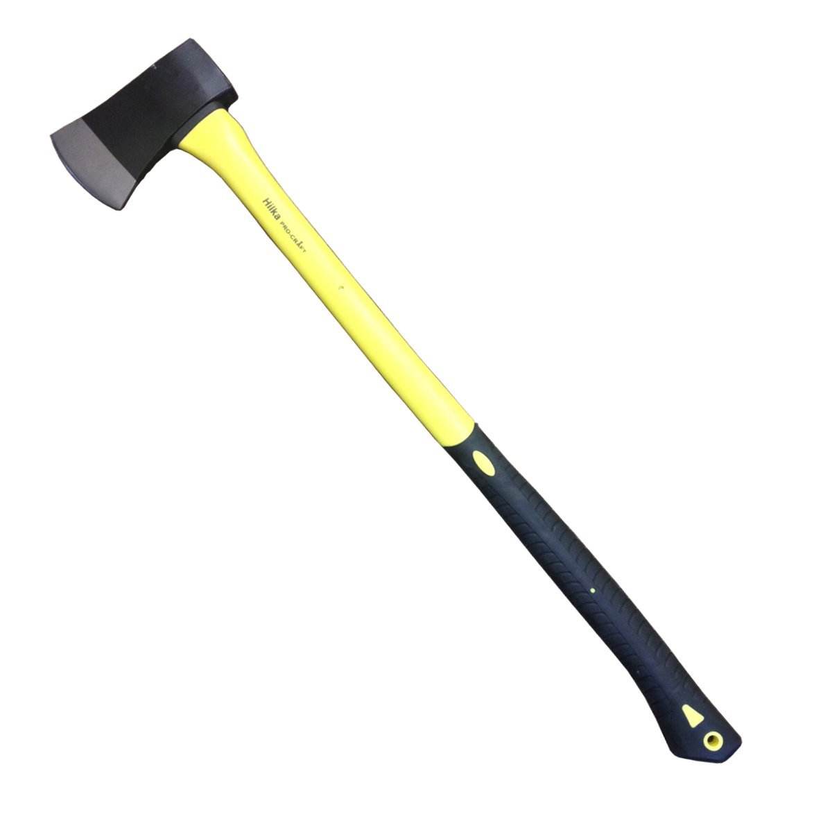 Hilka Tools 60601004 4lb Axe with Fibre Glass Shaft, Black & Yellow