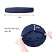 baibu Stool Covers Round, Super Breathable Round Bar Stool Cover Seat Cushion Navy Blue 13