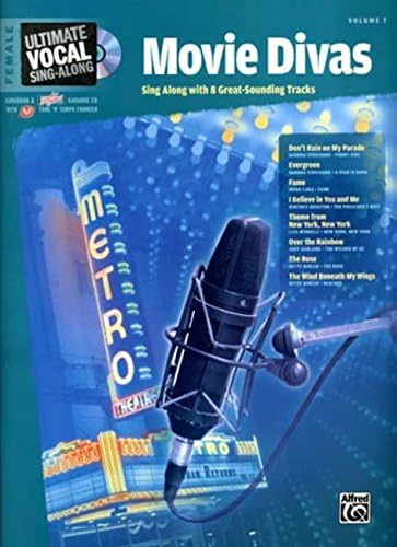 Ultimate Vocal Sing-Along Movie Divas: Female Voice (Book & Enhanced CD)