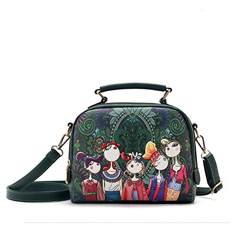 vismiintrend women's sling bag (green)