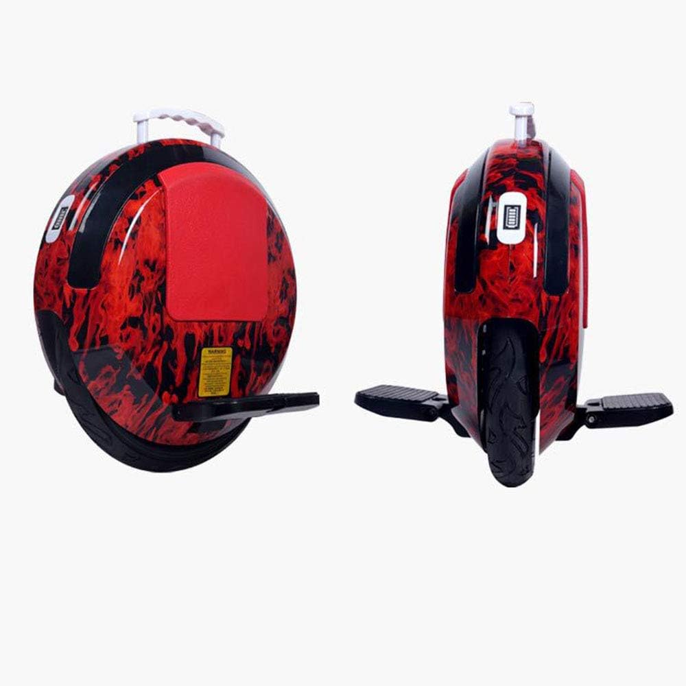 LLCX Electric unicycle Adult electric scooter Mobile sensing intelligent drift balance car High-speed (≤15KM/H) built-in 4.2 Bluetooth speaker with LED lights and 14-inch tires,DBluetoothandlights