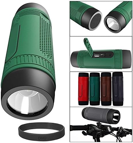 Stylebeats 4-in1 Waterproof S1 Zealot Wireless Portable Bluetooth Speaker FM Radio with Powerful Torch 4000 mAh Powerbank and Travel Gear Holder (Assorted Color)