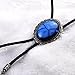 Bolo Tie for Men and Women,Native Amercian Western Necktie Fashion Bolo Ties (Blue)