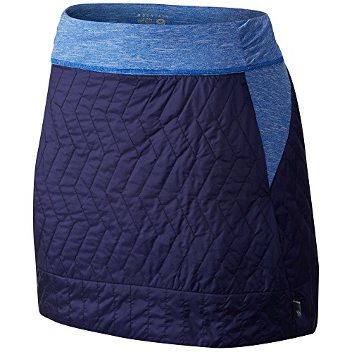Mountain Hardwear Women's Trekkin Insulated Mini Skirt, Indigo Blue, Small