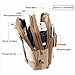 ZY Universal Outdoor Tactical Holster Military Molle Hip Waist Belt Bag Wallet Pouch Purse Phone Case with Zipper for iPhone 7 6s Plus 5S Samsung Galaxy S7 S6 LG HTC and More (Khaki)