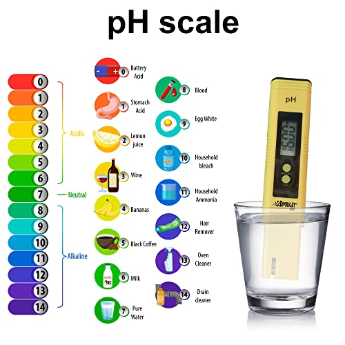 Divolight [pH and TDS & EC Tester kit] pH Meter Digital Accuracy 0.01
