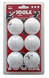 JOOLA ROSSI Three-Star White 40mm Table Tennis Balls, 6-Count