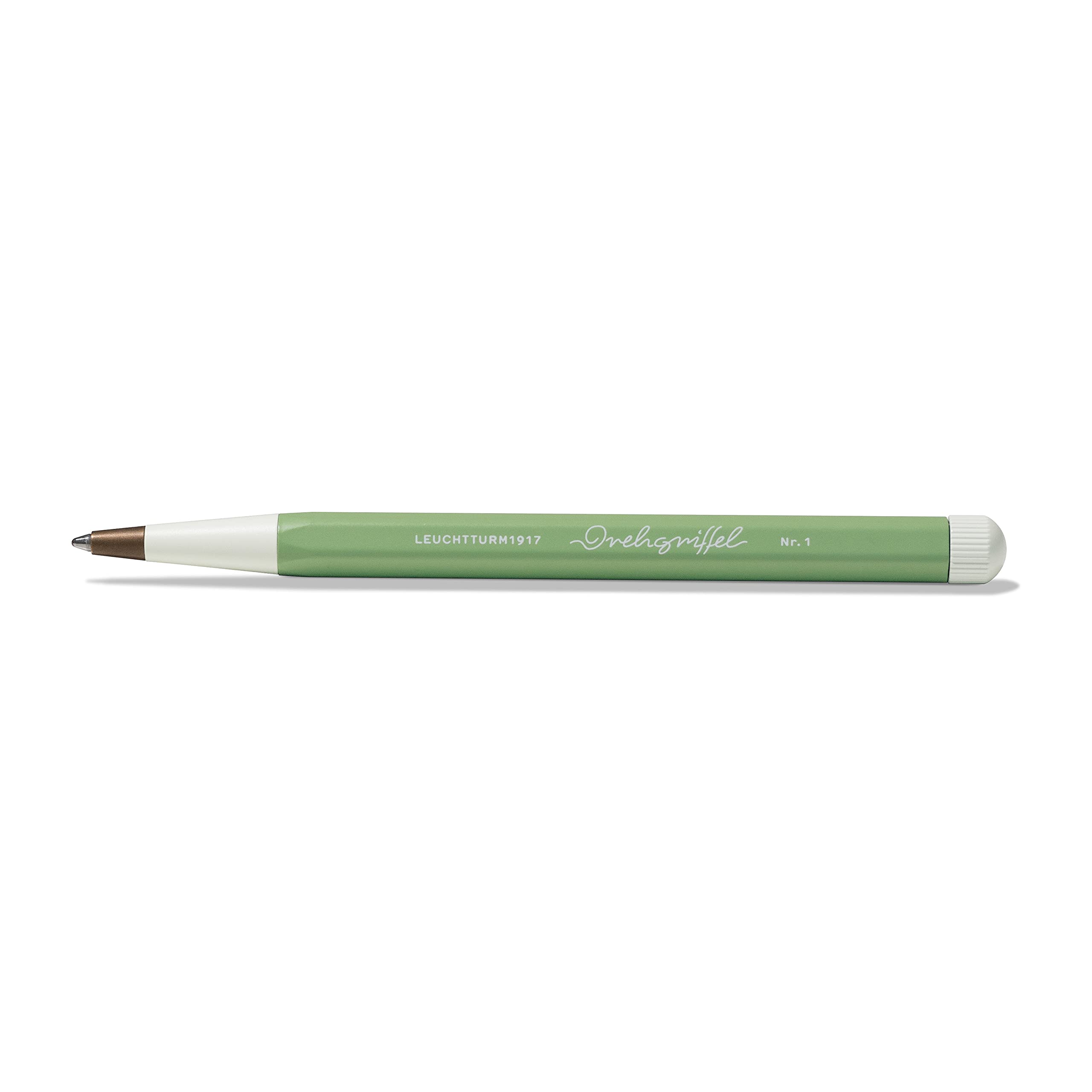 LEUCHTTURM1917 363962 Drehgriffel Nr. 1, sage - Gelpen with black ink — image 1