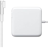 Replacement Mac Book Pro Charger 60W Mac Book Universal Magnetic L Shape Charger (Before Mid 2012 Models) A1184/A1344/A1330/1