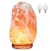 Himalayan Glow Vintage Style Salt Lamp Night Light with Pink Salt Chunks | 360 Degree Rotatable Wall Plug,Night Light & Decorative Light to Décor Your Home