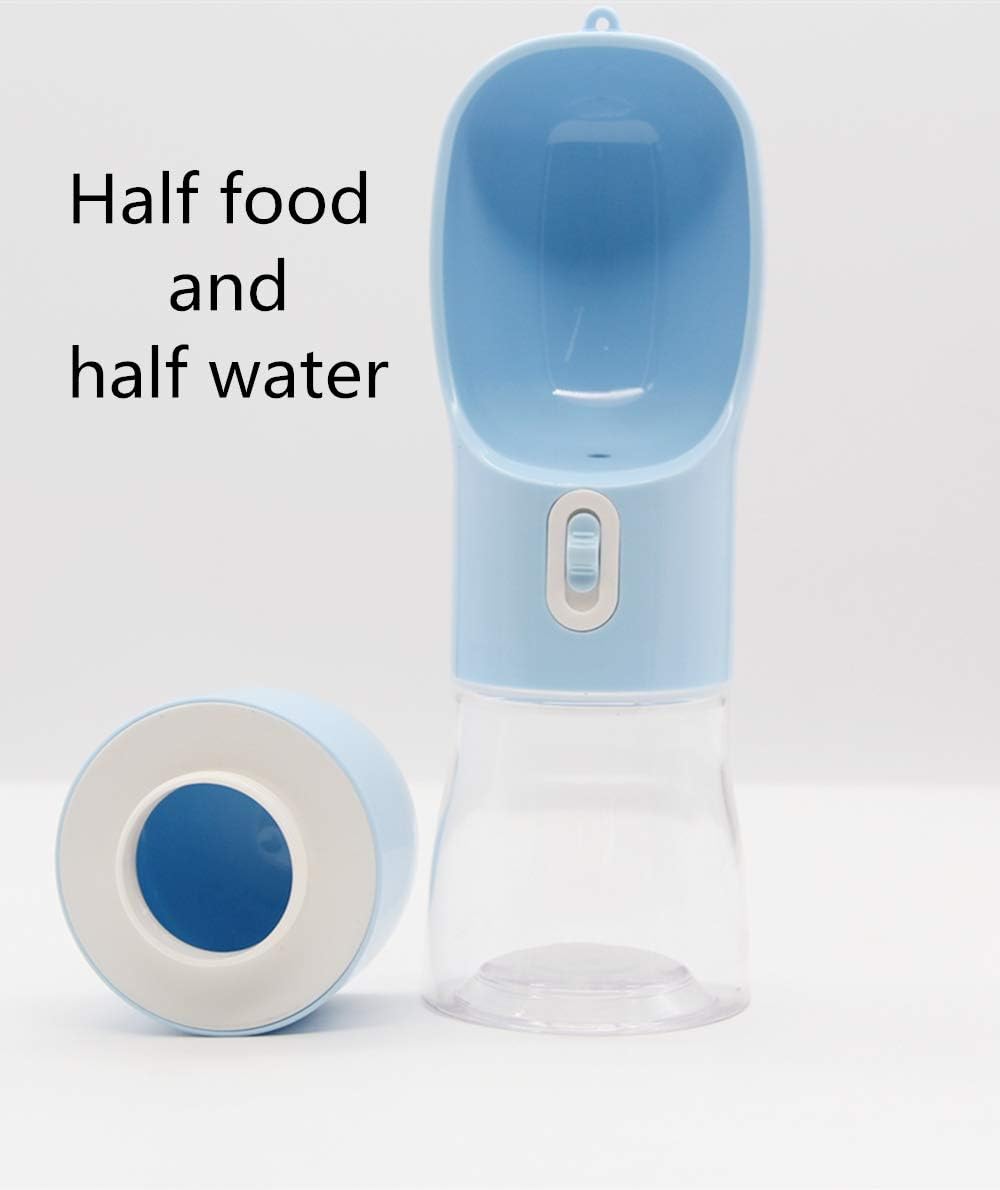Adirigo Dog Water Bottle, Portable Dog Drinking Bottles with Food Container - Image 3