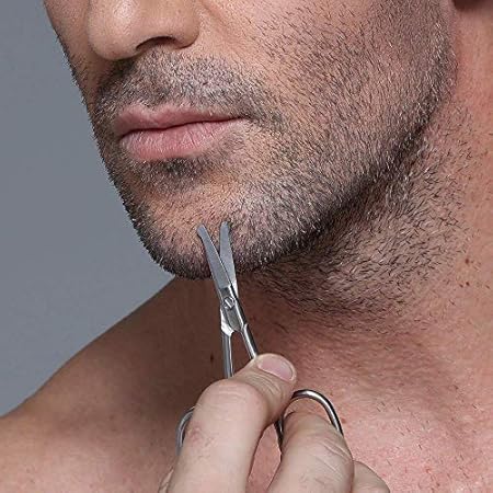 Buy Wizme Scissors With Plucker For Eyebrows Eyelashes Nose Hair