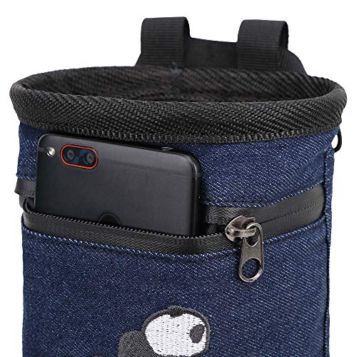 AMC(TM Climbing Panda Compact Chalk Bag,Cowboy Blue