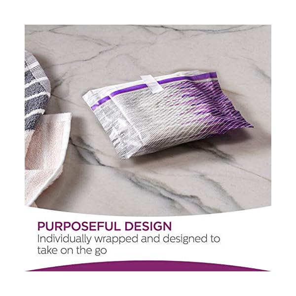 Poise Ultra Thin Incontinence Pads with Wings, Active Collection