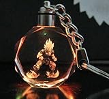 Dragon Ball Dragonball Z Crystal Led Key Chain (Son Gokū)