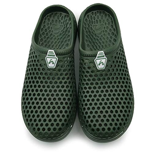Amoji Unisex Garden Clogs Gardening Crocks Shower Shoes Slippers Quick