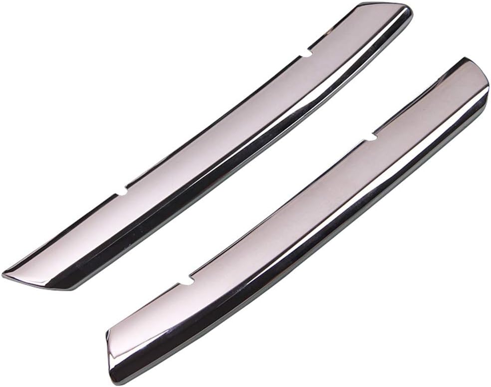Yueng ABS Chrome Car Front Bottom Grill Grille Decorative Cover Trim for Mazda 2th Gen CX-5 2016 2017 2018 2019,2 pcs/Set