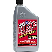 Lucas Oil 10708 Motorcycle Oil - 1 Quart