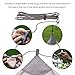 DIMPLES EXCEL Mosquito Net for Single Camping Bed - 250 Holes per Square Inch, Compact and Lightweight