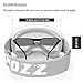 COPOZZ Ski Goggles, G1 Mens Womens Ski Snowboard Snowboarding Goggles - Over Glasses Double Lens Anti Fog Frameless,Cool REVO Mirror Blue for Men Women Youth Snowmobile Skiing