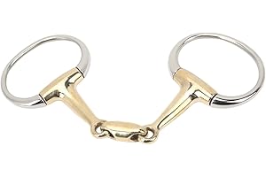 135mm Horse, Steel and Copper Herm Sprenger Eggbutt Hinge Loose Snaffle for Outdoor Gifts Snaffle Bit Bit Stainless