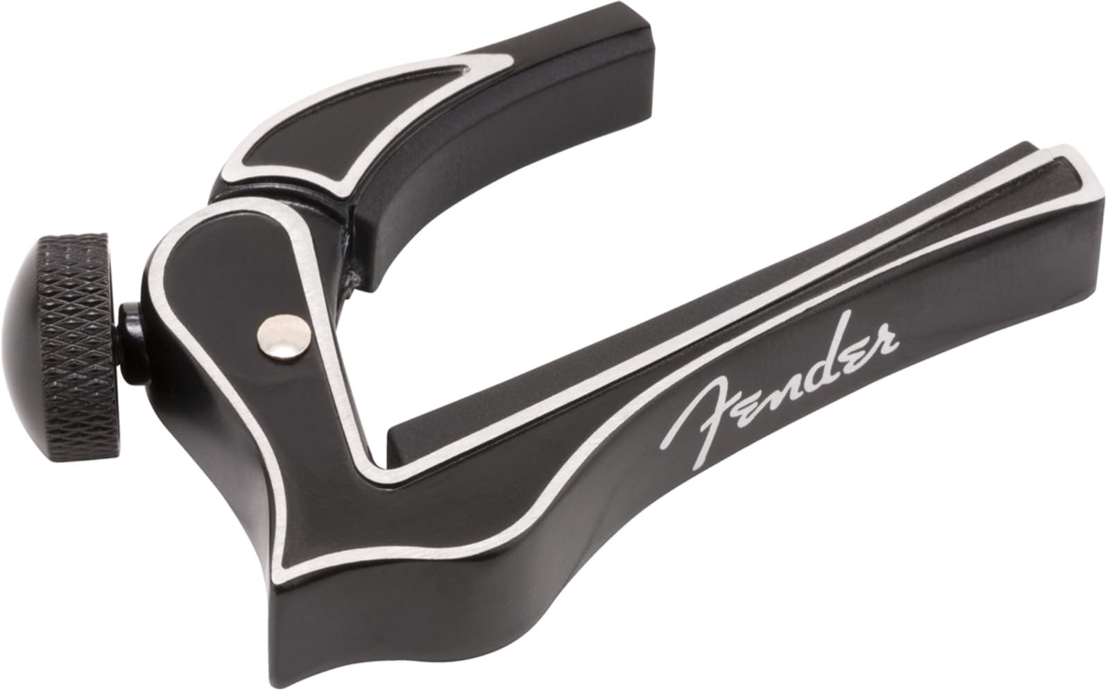 Fender Dragon Acoustic and Electric Guitars Capo, For 6 Strings, Black