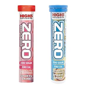 High 5 Electrolyte Sports Drink Tube BOGOF 20 tabs of Berry and 20 tabs of Tropical