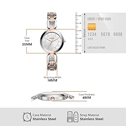 Fossil Women's Kerrigan Quartz Stainless Three-Hand