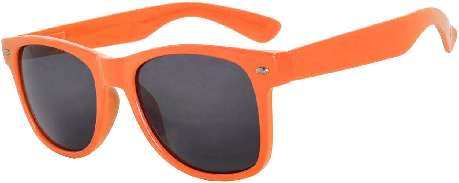 kids orange sunglasses