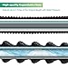 50ft Garden Hose - Expandable Water Hose with 9 Function Spray Nozzle, Triple Latex Core, 3/4