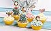 Yunko 100 Pcs Merry Christmas Decorative Cake Toppers Cupcake Decorating Tools