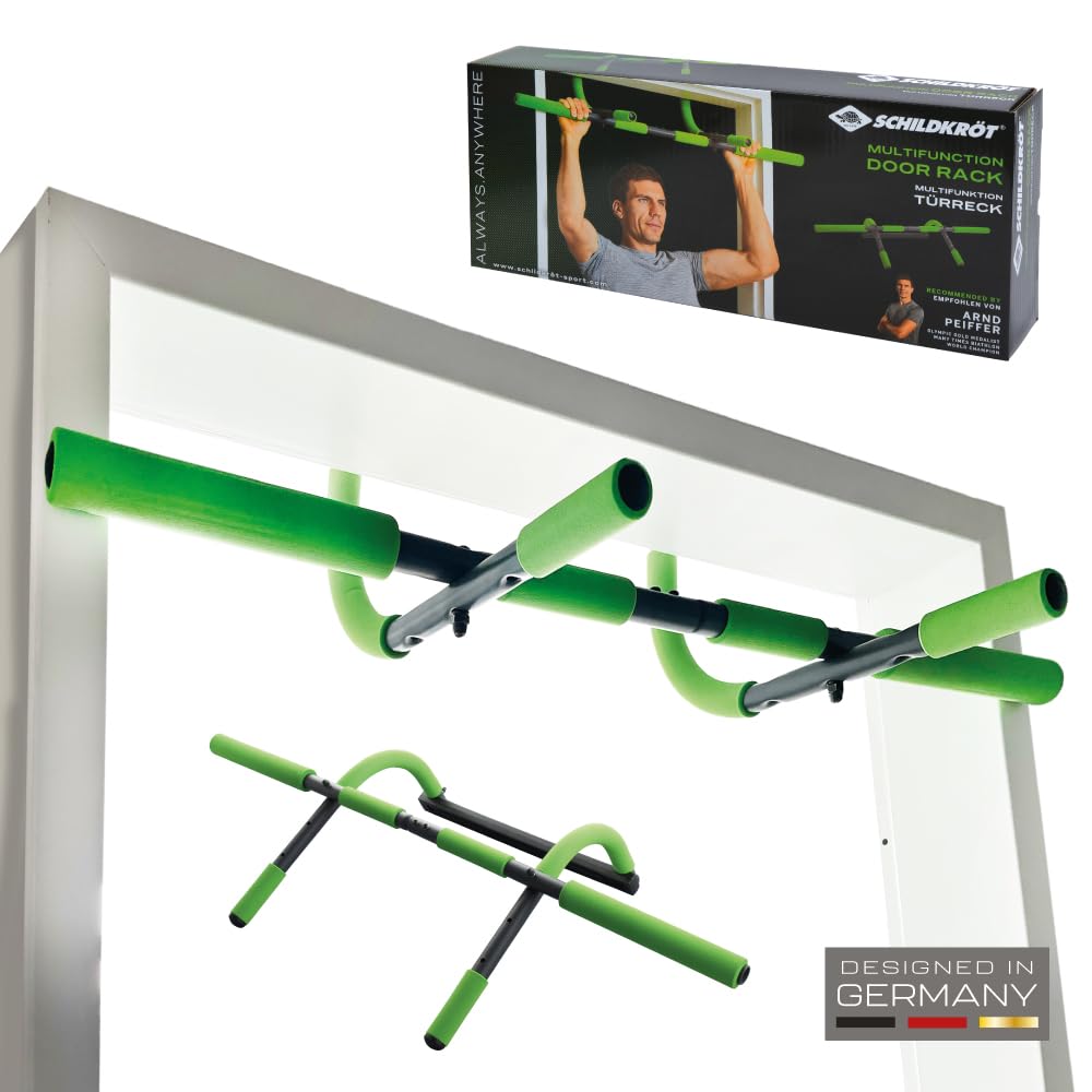 Schildkröt Fitness 4-in-1 Multifunctional Door Bar, Adjustable, Maximum 100 kg, 960044,960044