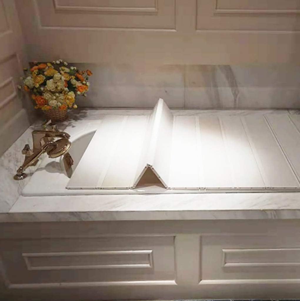 Amazon.com: PVC Bathtub Cover ，Anti-dust Folding Dust Board Bathtub