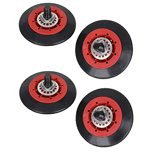 4581EL2002A 4/Pack Dryer Drum Support Roller & Axle and 4400EL2001A Belt Kit for LG Dryers Replaces # PS3523053, 4581EL3001A, AP4437815, 4581EL2002B, 4581EL2002C 1266808, AP4436354, PS3522928