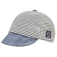 JINTN Kids Baby Classic Stripe Hat Baseball Cap Toddler Infants Pure Cotton Hat Summer Hat For Newborns