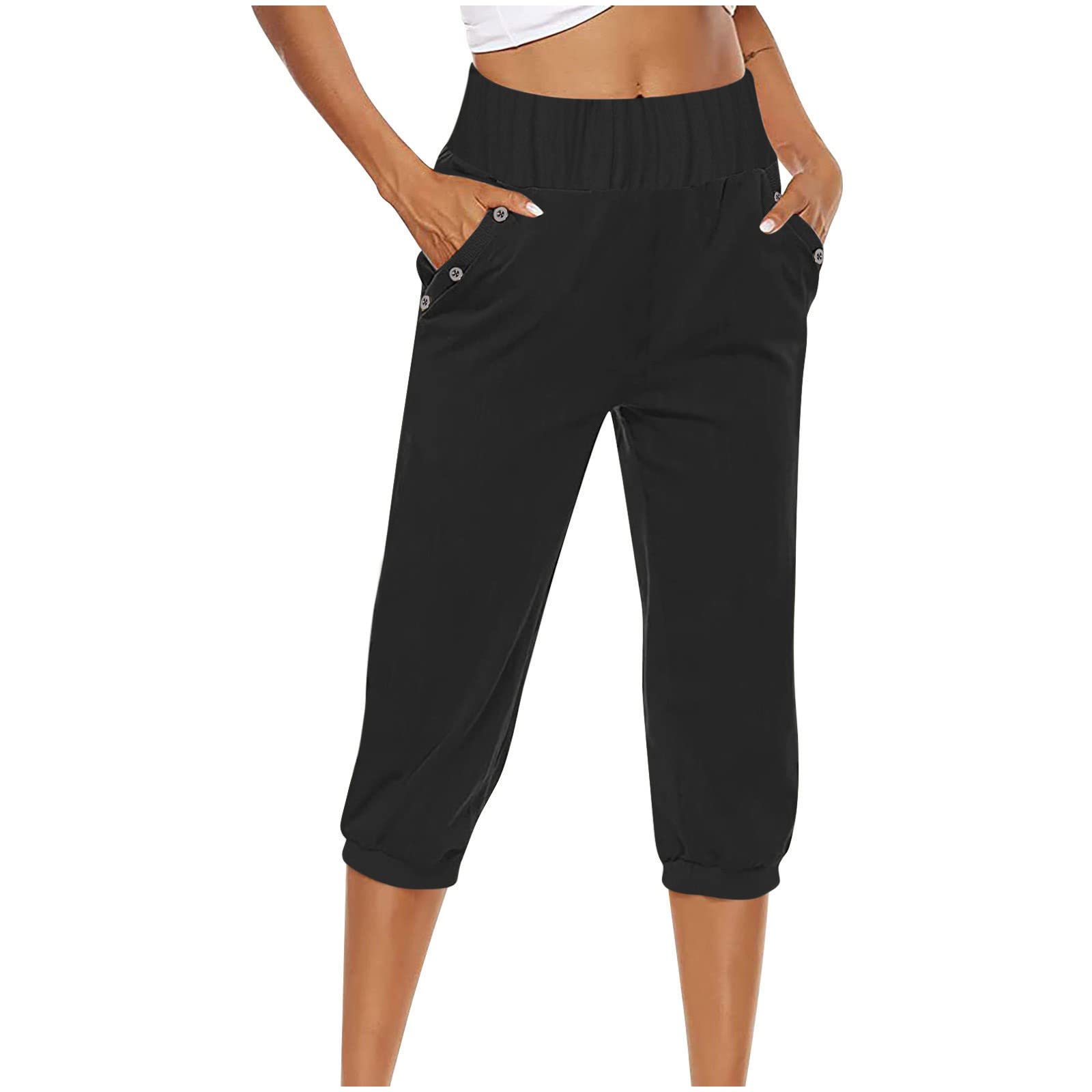 Orders to Be Delivered Today Capri Pants for Women