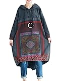 FTCayanz Women’s Oversized Sweatshirt Dress