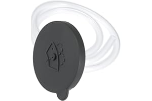 ACROPIX Windshield Washer Fluid Reservoir Cap Fit for Nissan Rogue - Pack of 1 Gray