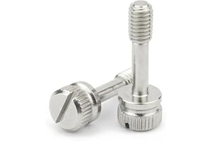 ENTAOER 1-5pcs M2 M2.5 M3 M4 M5 M6 M8 GB839 304 Stainless Steel Short Head Slotted Captive Hand Screw Knurled Thumb Anti-loos