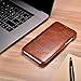 ICARER Leather Case Compatible for Phone Brown