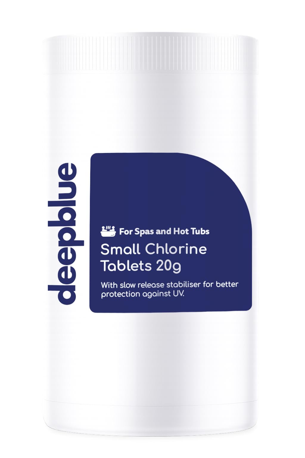 Deep Blue Pro - Mini 20g STABILISED Chlorine Tablets 1kg SLOW RELEASE