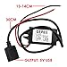 DC Converter,GEREE DC Buck Module 12V to 5V 3A USB Output Step Down Voltage Regulator Charge for Samsung Galaxy ，iPad iPhone 4S 5 6/6 Plus etc.